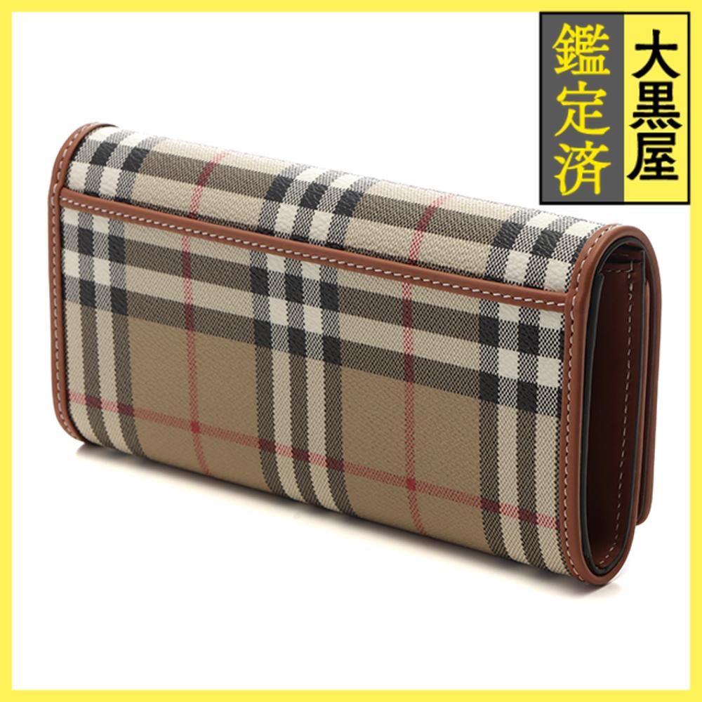 バーバリー チェック柄 ロングフラップ 8109799 200