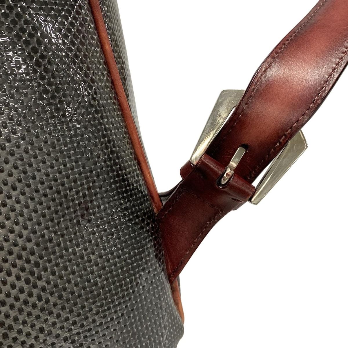 ALFREDO BERETTA(アルフレッドベレッタ) リュックサック 黒×ボルドー  