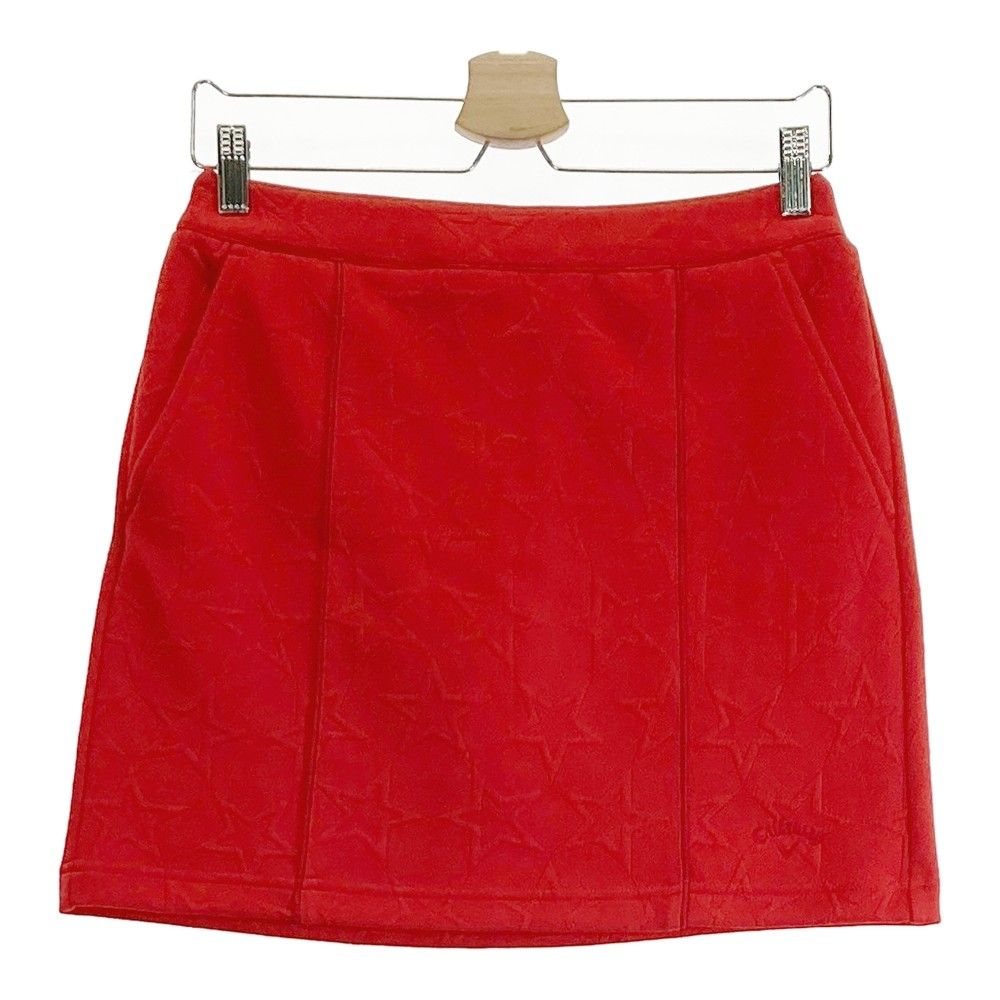 ★新品★archive レディース ゴルフ スカート 38 レッド サイズ：M CALLAWAY キャロウェイ 2022年モデル スカート