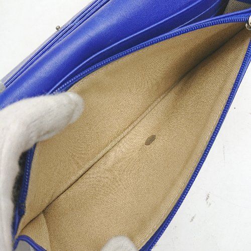 ◇ LONGCHAMP ロンシャン ロゴ型押し 馬柄 カード収納多い 長財布 