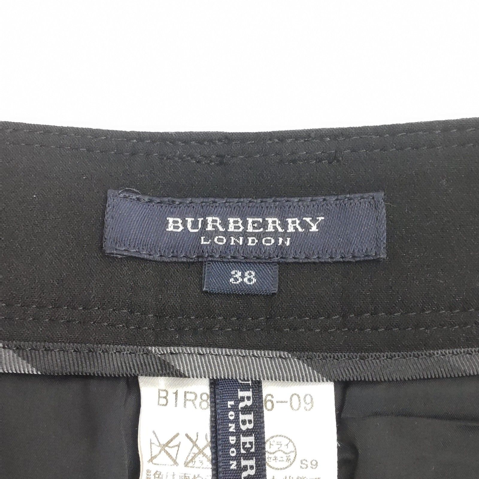 美品/三陽商会/日本製☆BURBERRY【バーバリー】 ストレートパンツ【38 