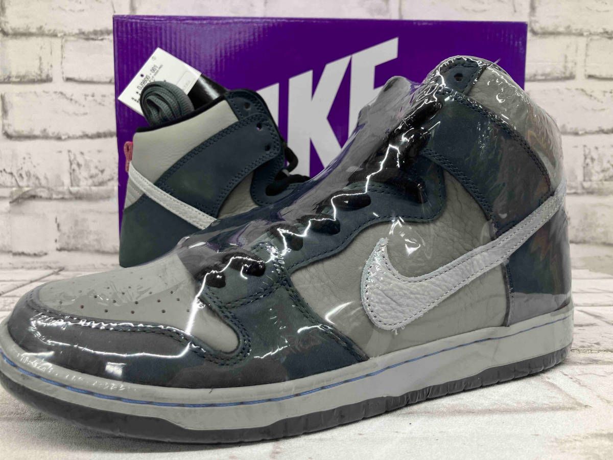 箱付き】NIKE ナイキ SB DUNK HIGH PRO DJ9800 001 MEDIUM GREY ダンク ハイ プロ ミディアムグレー  FLINT GREY 黒タグ付き 28.5cm - メルカリ