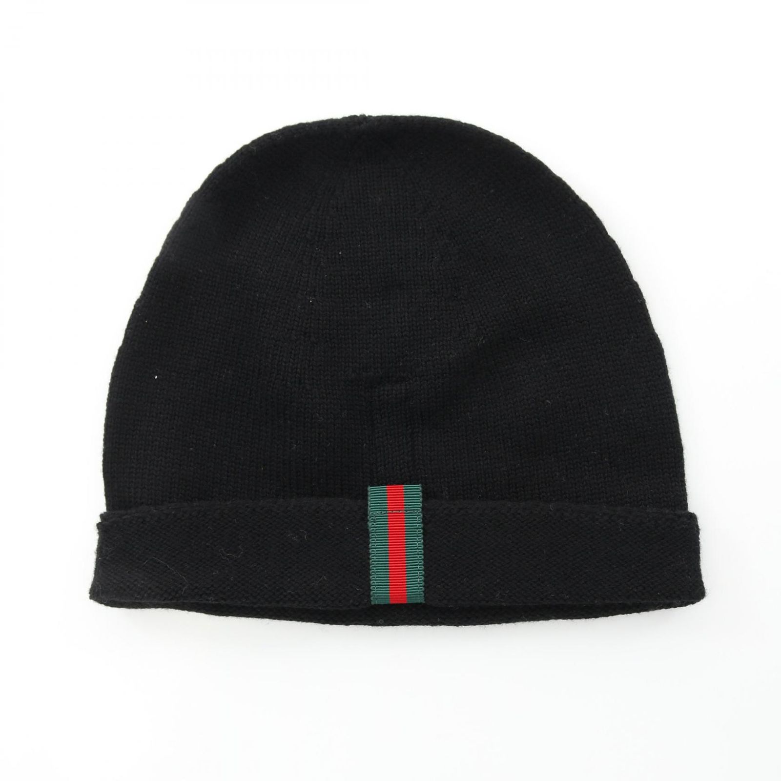 グッチ GUCCI ニットキャップ シェリーライン ウール ニットキャップ ニットキャップ ユニセックス Used A