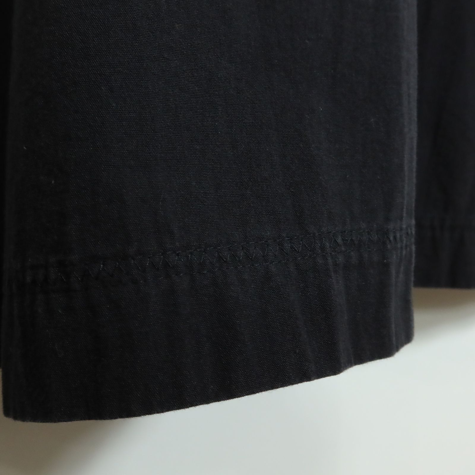 ピンクハウス☆リボン付き♪ジャンスカ風エプロン 黒系 ロゴとお花の