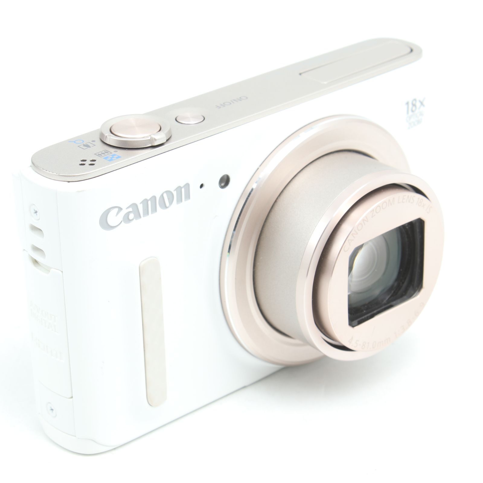 故障品）Canon SX610 HS ホワイト（消費税無し canon powershot