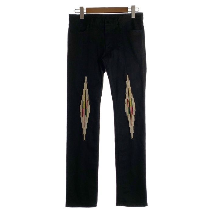 NUMBER(N)INE ナンバーナイン 05AW THS期 オルテガパンツ ブラック ストレッチ オリジナル Size 3×32 NUMBER(N)INE ナンバーナイン 05AW THS期 オルテガパンツ ブラック