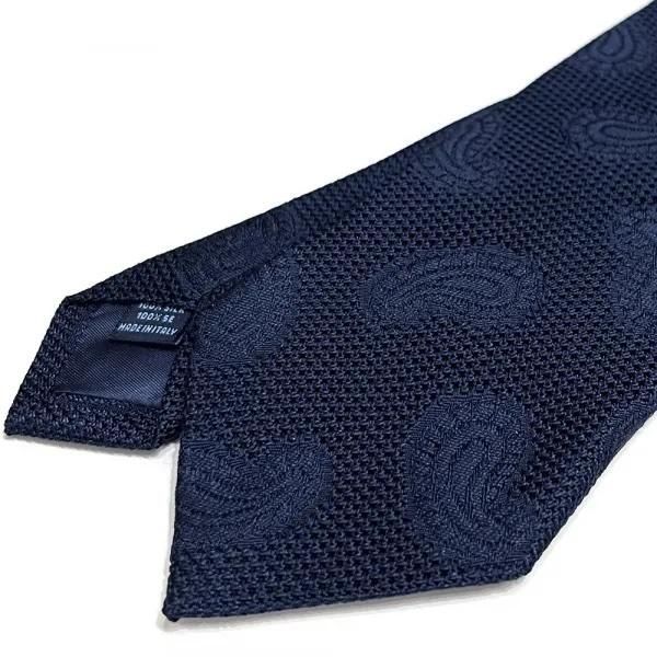 美品】 フランコバッシ ネクタイ シルク ペイズリー柄 高級 ハイ