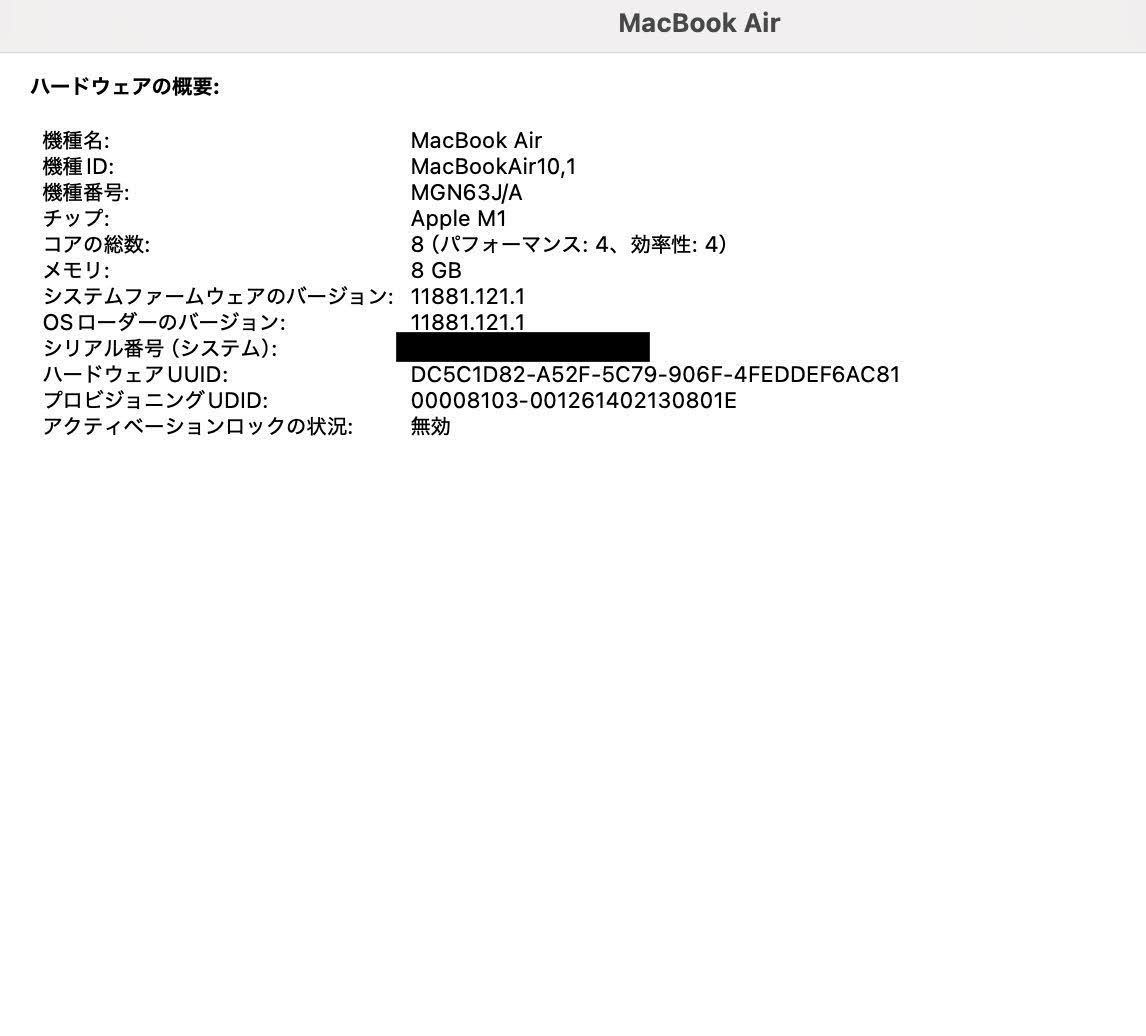 充放電回数62回 バッテリー最大容量99%