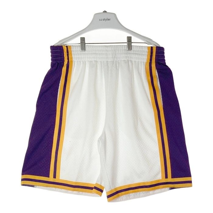 Mitchell&nessレイカーズ バスケットボールパンツ Lサイズ ☆Mitchell&Ness ミッチェルアンドネス SWINGMAN COLLECTION