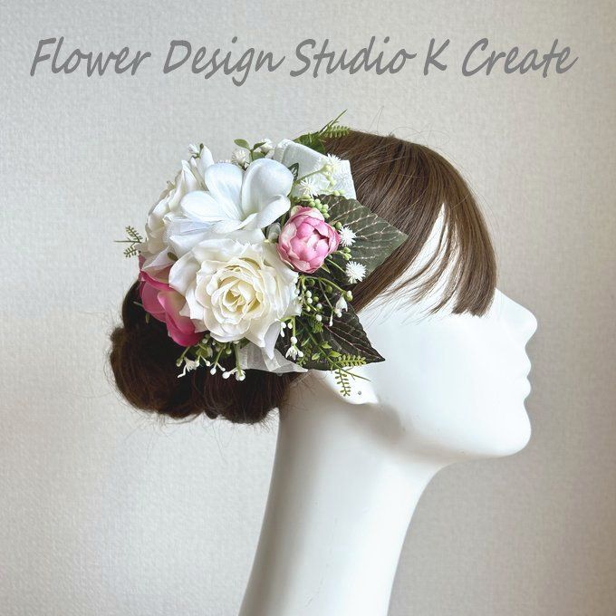 フラダンス 髪飾り 5個セット ヘアクリップ ケイキ ヘッドドレス