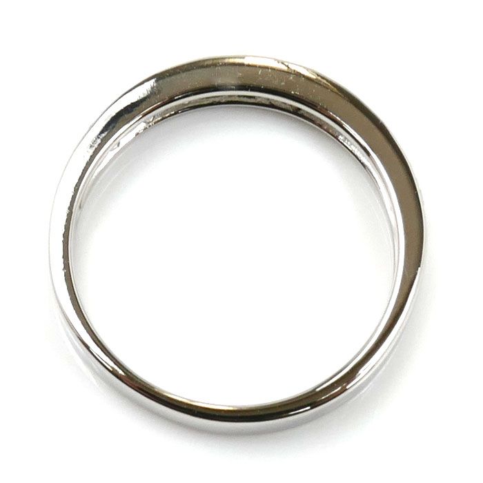 TASAKI タサキ Pt900プラチナ ハーフエタニティ 9PD リング