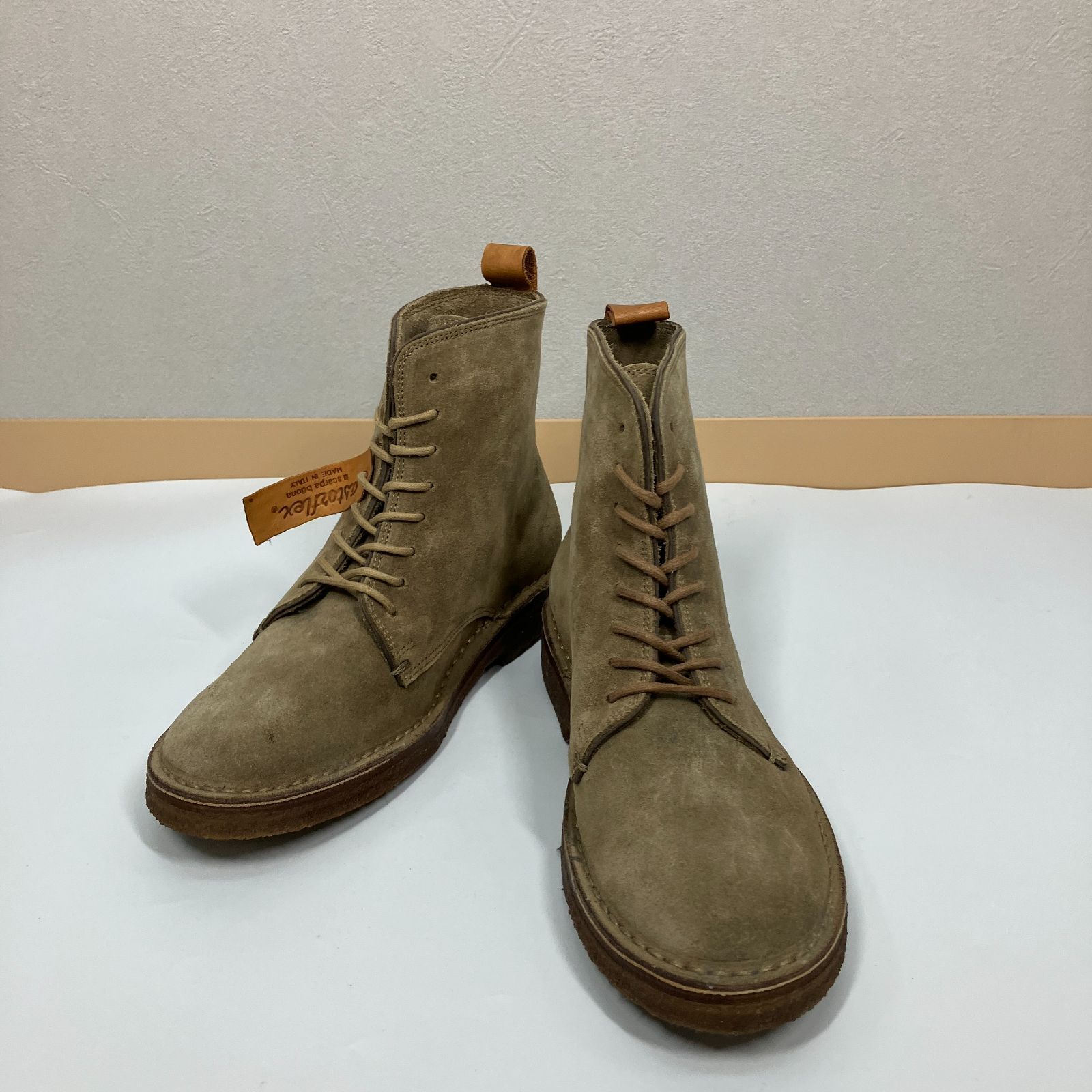 アストールフレックス astorflex スエードブーツ ブラウン 40 サイズ 