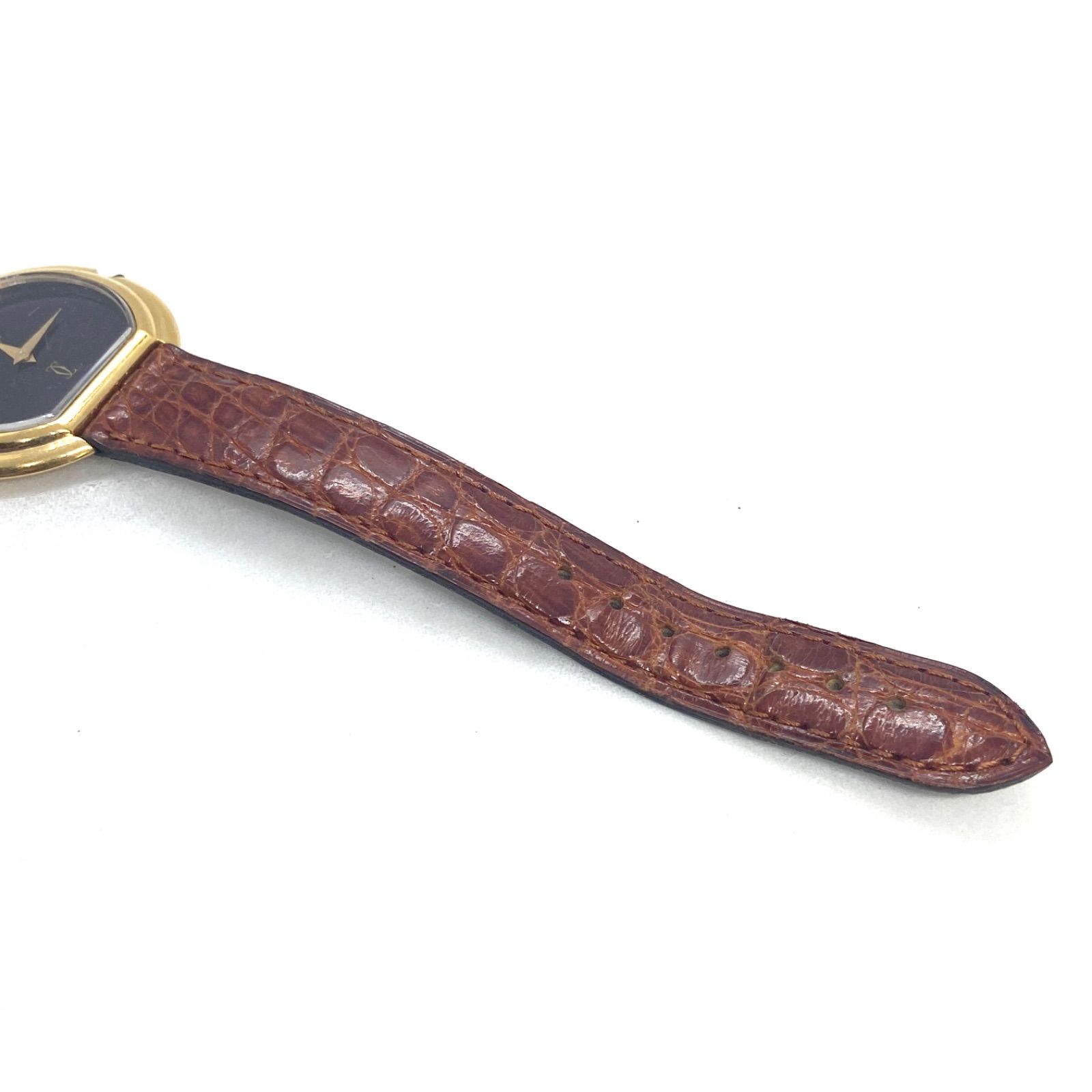 Cartier カルティエ アナログ腕時計 ゴールド ブラウン