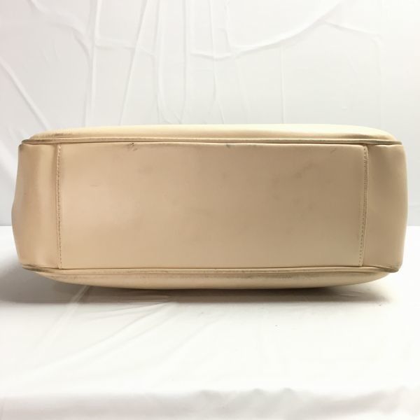 2way！フルラ FURLA レザー ショルダーバッグ ハンドバッグ ベージュ