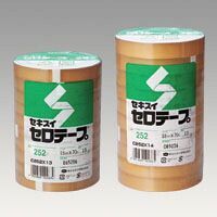 クーポン配布中-スーパー 対象 まとめ セロハンテープ セキスイ セキスイセロテープ Ｒ Ｎｏ．２５２ C252X13 4901860102834 ●寸法 幅１５ｍｍ×長７０ｍ 1個 ×5セット