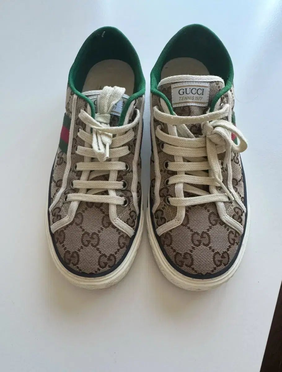 GUCCI(グッチ) ロゴ テニス 1977 スニーカーズ スニーカー 38 5 GUCCI(グッチ) ロゴ テニス 1977 スニーカーズ スニーカー 38 5