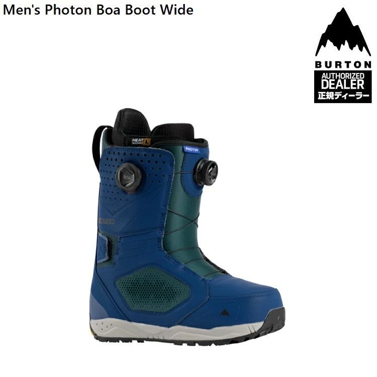 BURTON バートン フォトンボア　ワイドフィット/PHOTON BOA WIDEFIT Boot （Nightfall / Deep Emerald ・US7.5 ）/2025 【全国送料無料】 正規品　保証書付