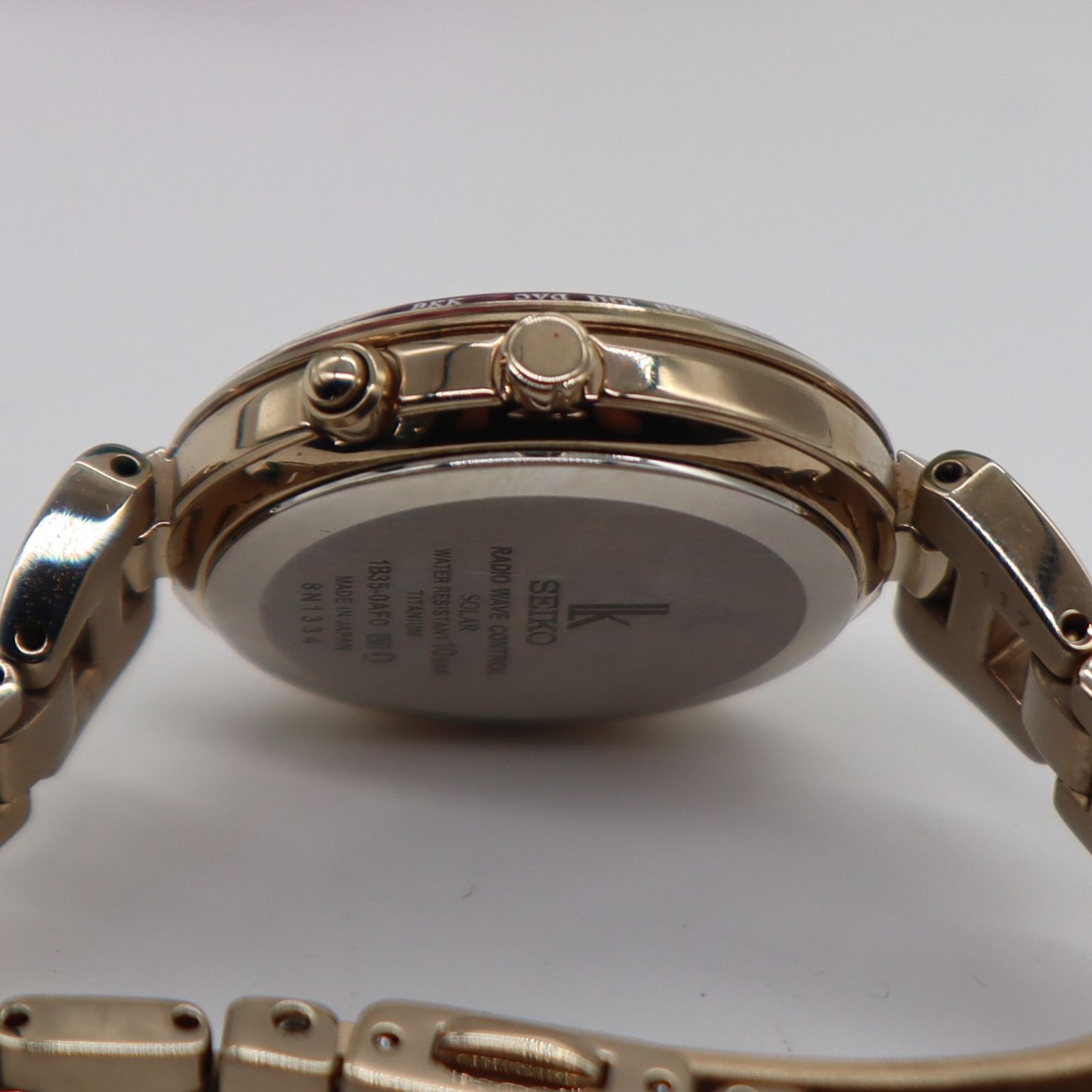 SEIKO セイコー ルキア 1B35-0AF0 電波ソーラー 1Pダイヤ ローマン