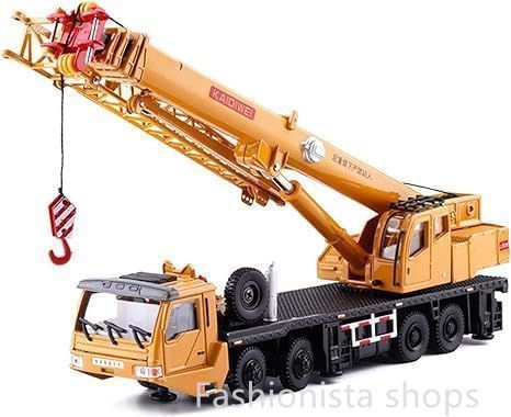 クレーン車 1/50スケール オレンジ 楽天市場】クレーン ショベルカー、高品質車模型 クレーン車