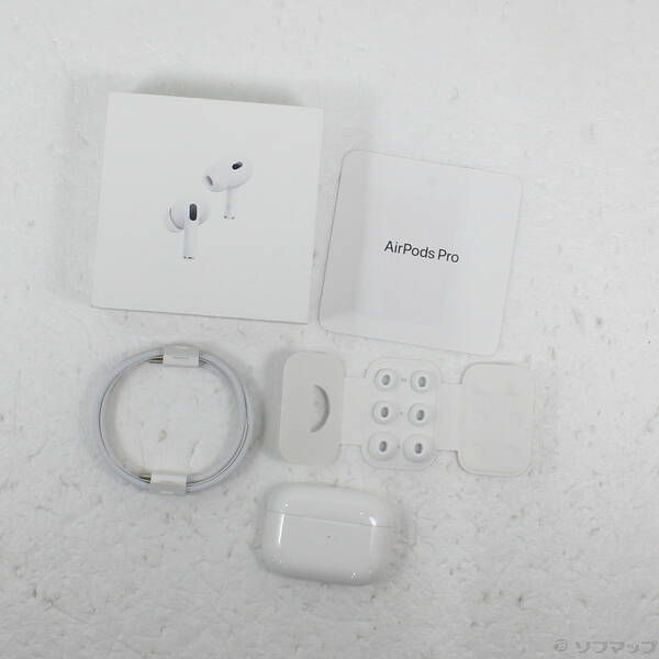  〔 品〕 USB-C充電ケース付き AirPods Pro 第2世代 MTJV 3 J A 295 AirPods本体 ワイヤレスイヤホン 骨伝導イヤホン