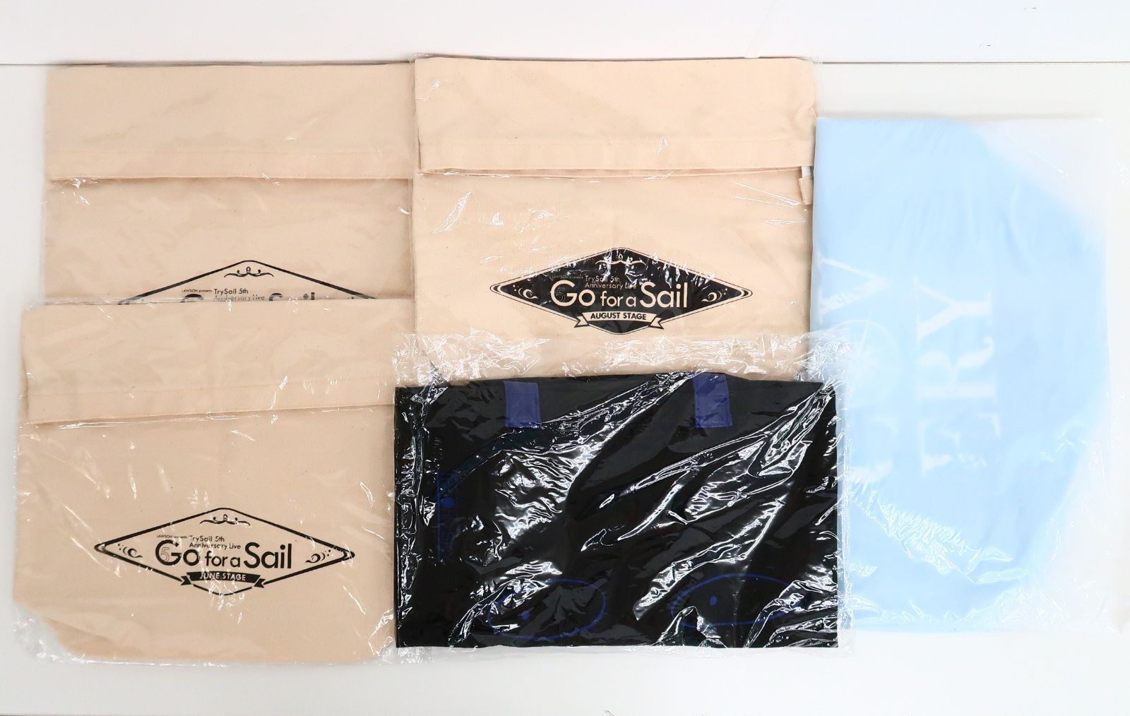 5点セット TrySail トートバッグ グッズ付きチケット特典グッズ 5点セット TrySail トートバッグ グッズ付きチケット特典グッズ