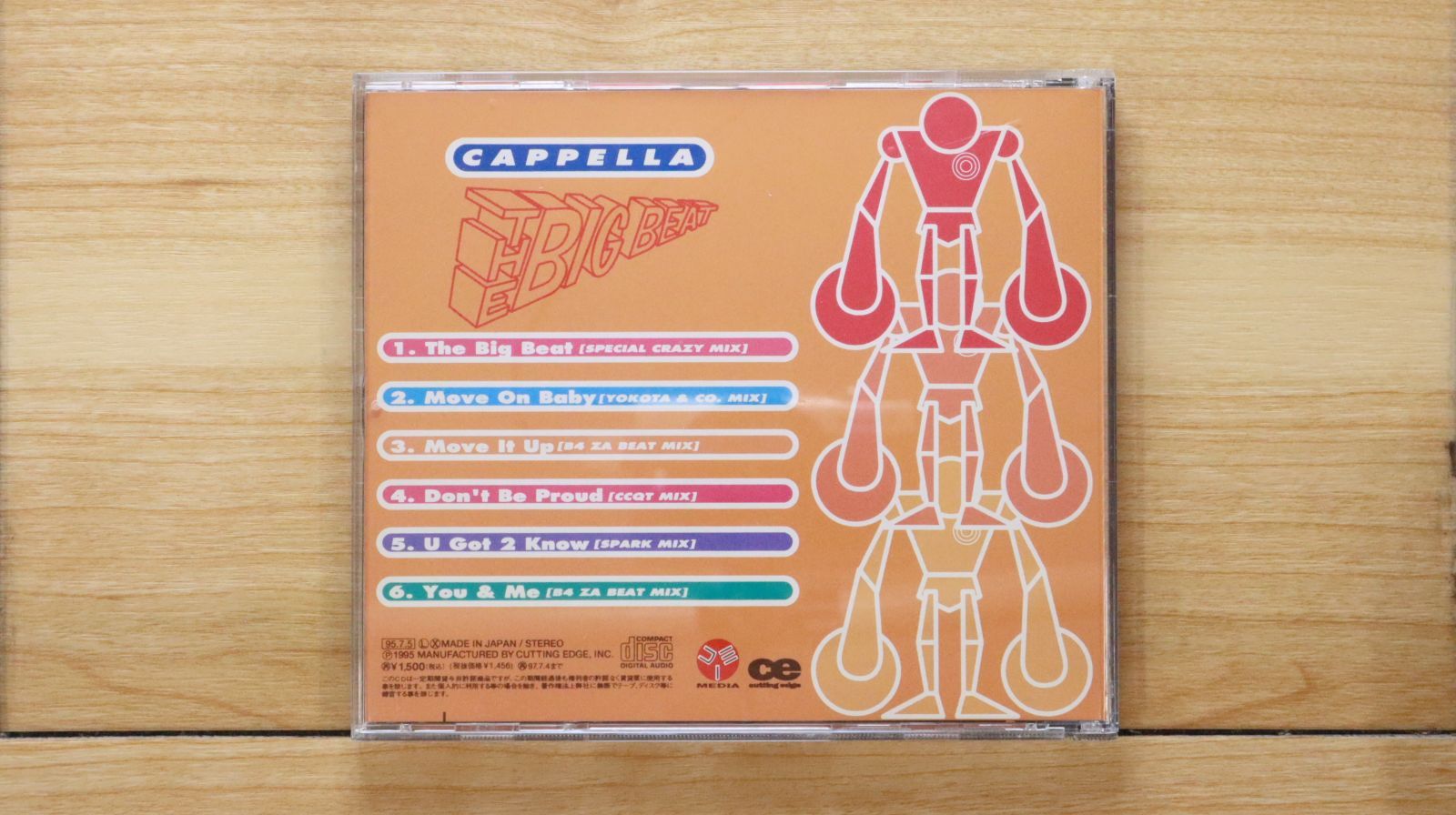 国内盤CD☆カペラ/Cappella□ ビッグ・ビート 【CTCR11006 