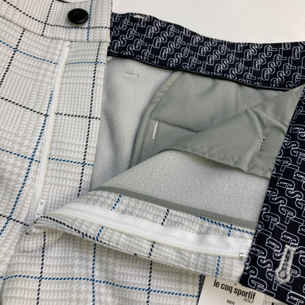 Le Coq Sportif チェック柄ゴルフパンツ ルコックスポルティフ ゴルフ レディース ゴルフウェア ロング