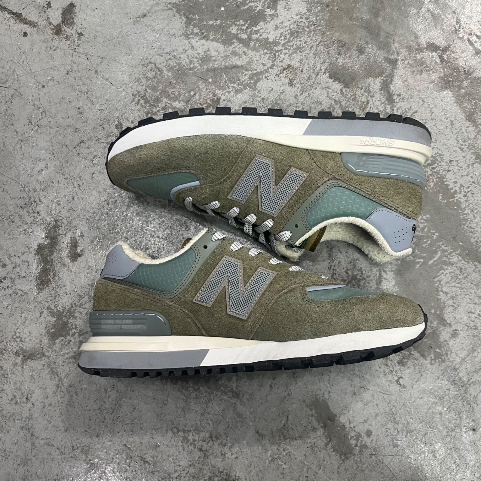 Stone Island New Balance 574 Legacy Green コラボ レガシー 
