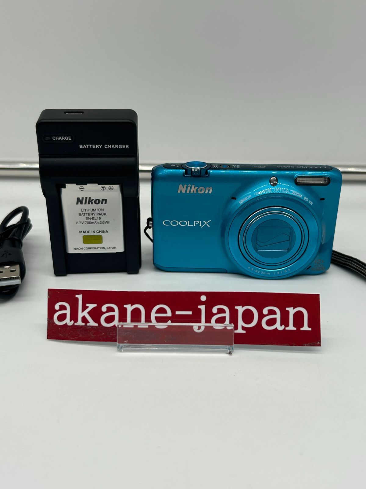 Nikon COOLPIX S6500 デジタルカメラ 本体と付属品 Nikon COOLPIX S6500 本体と付属品 SDカード付 動作確認済 Nikon
