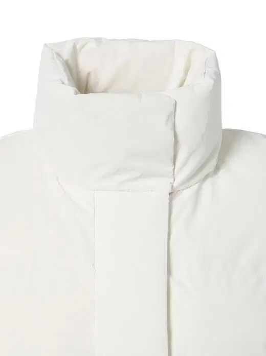 W.ANGLE ワイドアングル レディース クロップド ダウン ベスト オフホワイト 100