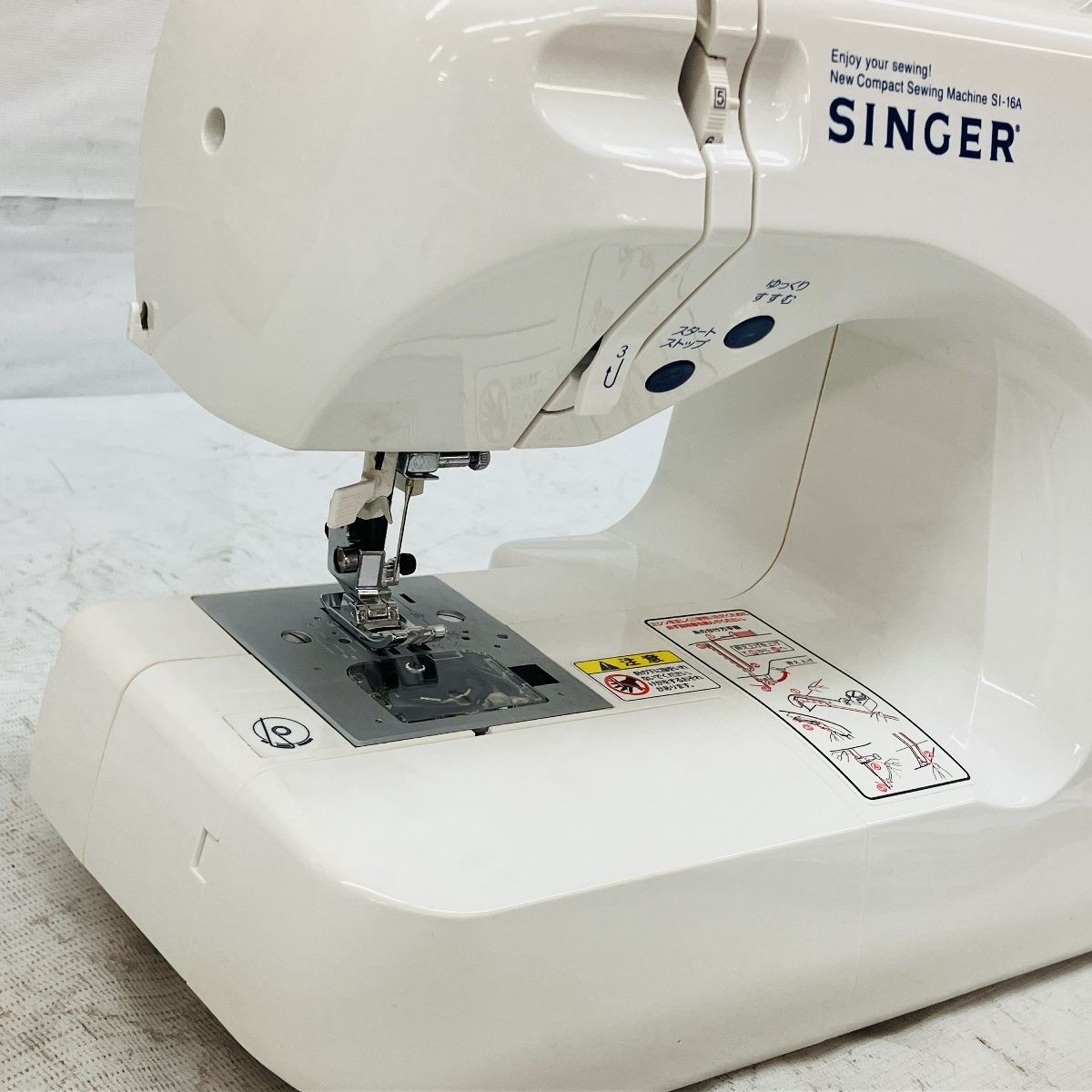 SINGER SI-16A 電子 ミシン 家庭用 裁縫 シンガー 中古 C9347949 - メルカリ