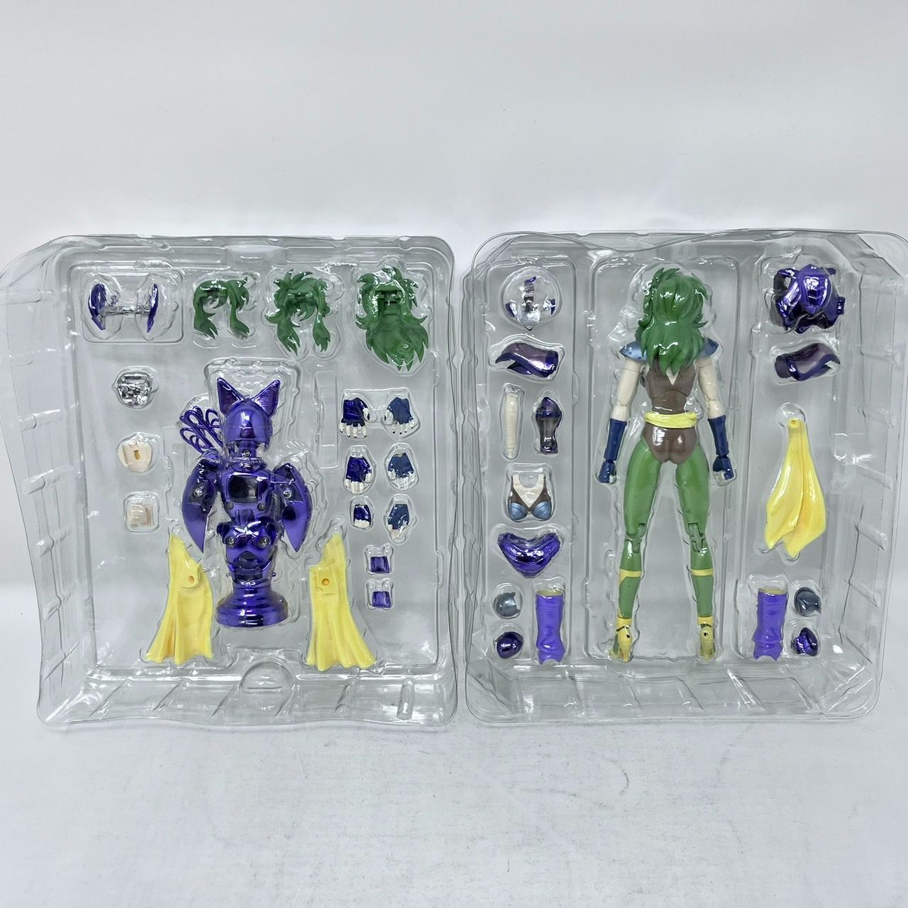 聖闘士星矢 聖闘士聖衣神話 オピュクスシャイナ & カシオス フィギュア