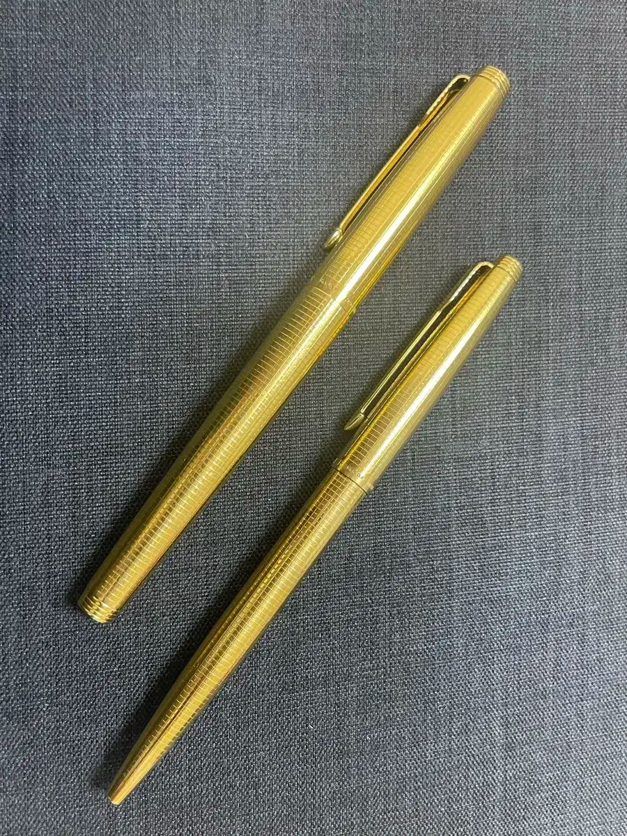 パーカー 万年筆 75 Cisele GOLD FIELD 14 K Bニブ - ボールペン