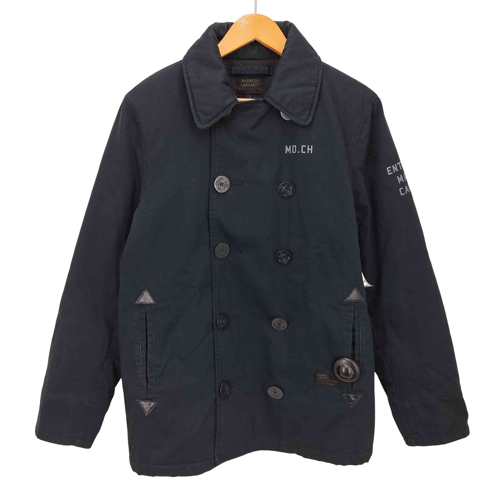 カーハート Carhartt MADNESS イカリボタンMD.CH ピーコート カーハート Carhartt MADNESS イカリボタンMD.CH ピーコート