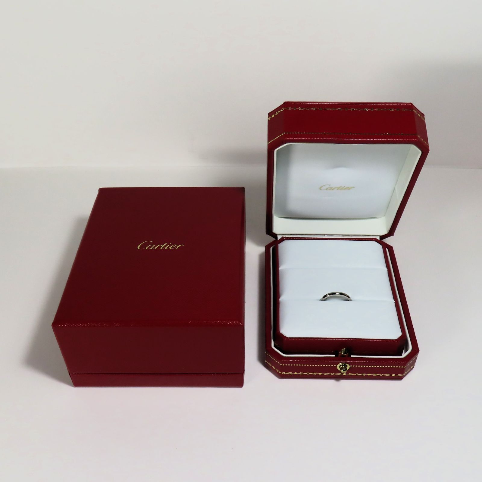 新品同様 美品 CARTIER 1895 WEDDING BAND カルティエ 1895