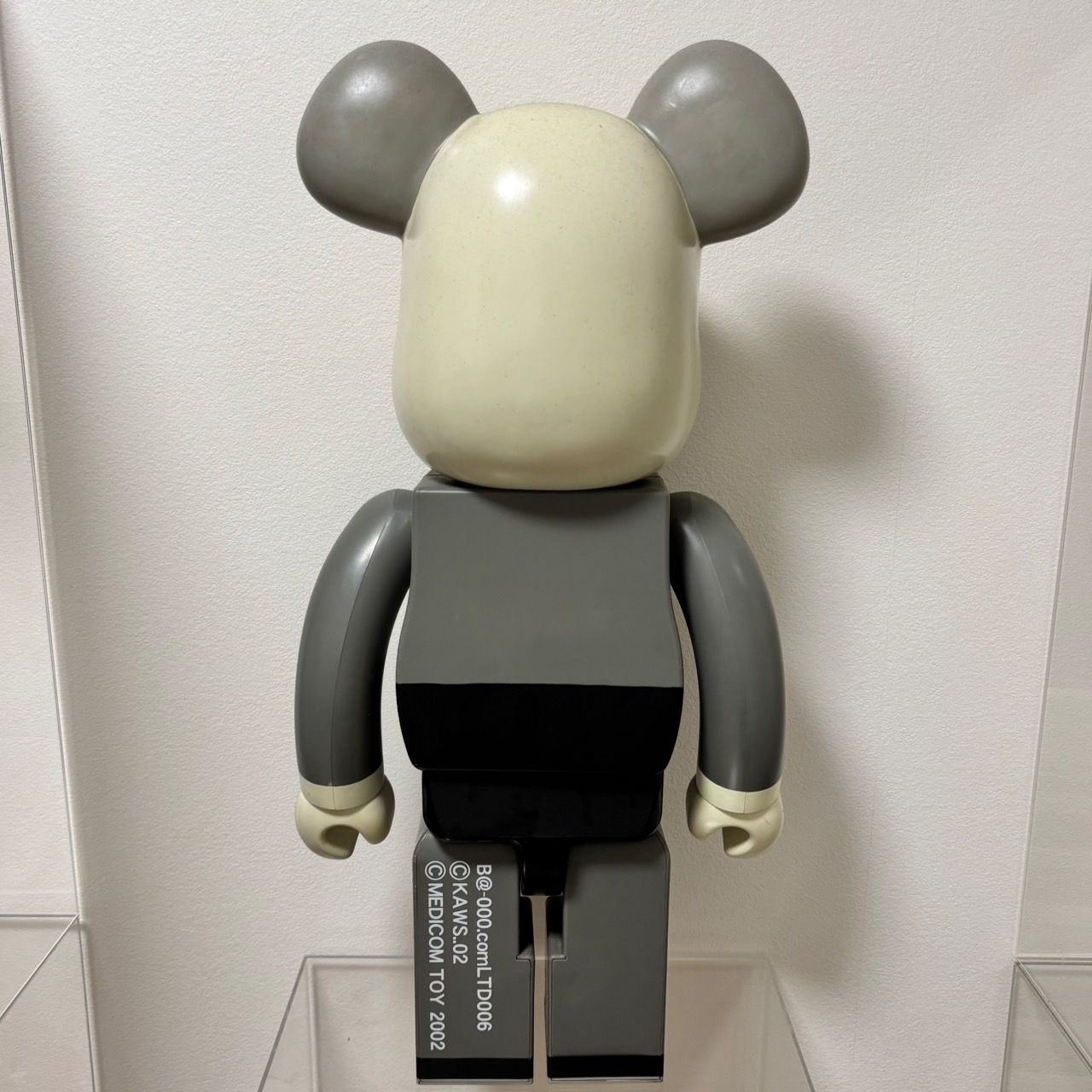 中古品 ベアブリック BE@RBRICK KAWS GREY 400% おもちゃ、ゲーム キューブリック、ベアブリック