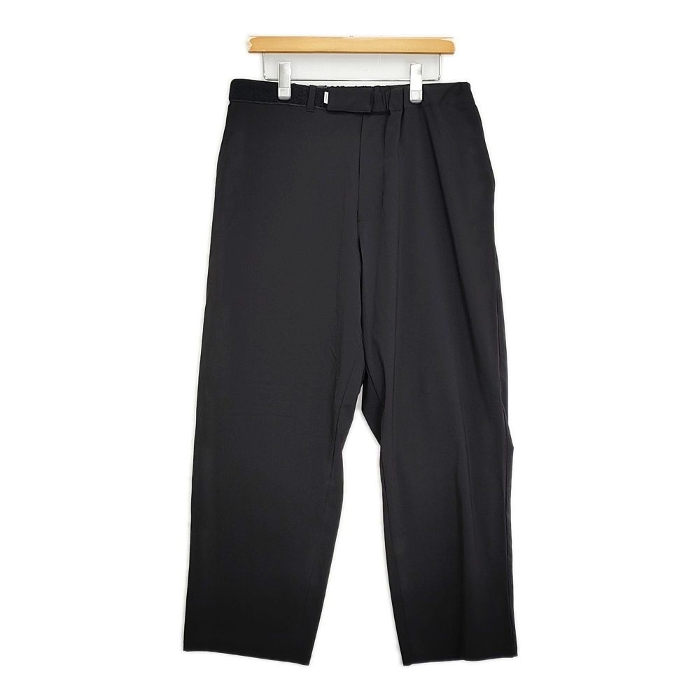 Graphpaper Flex Tricot Wide Tapered Chef Pants サイズ2 定価30800円 GM242-40036 パンツ 24SS ブラック メンズ グラフペーパー 5-1014G♪