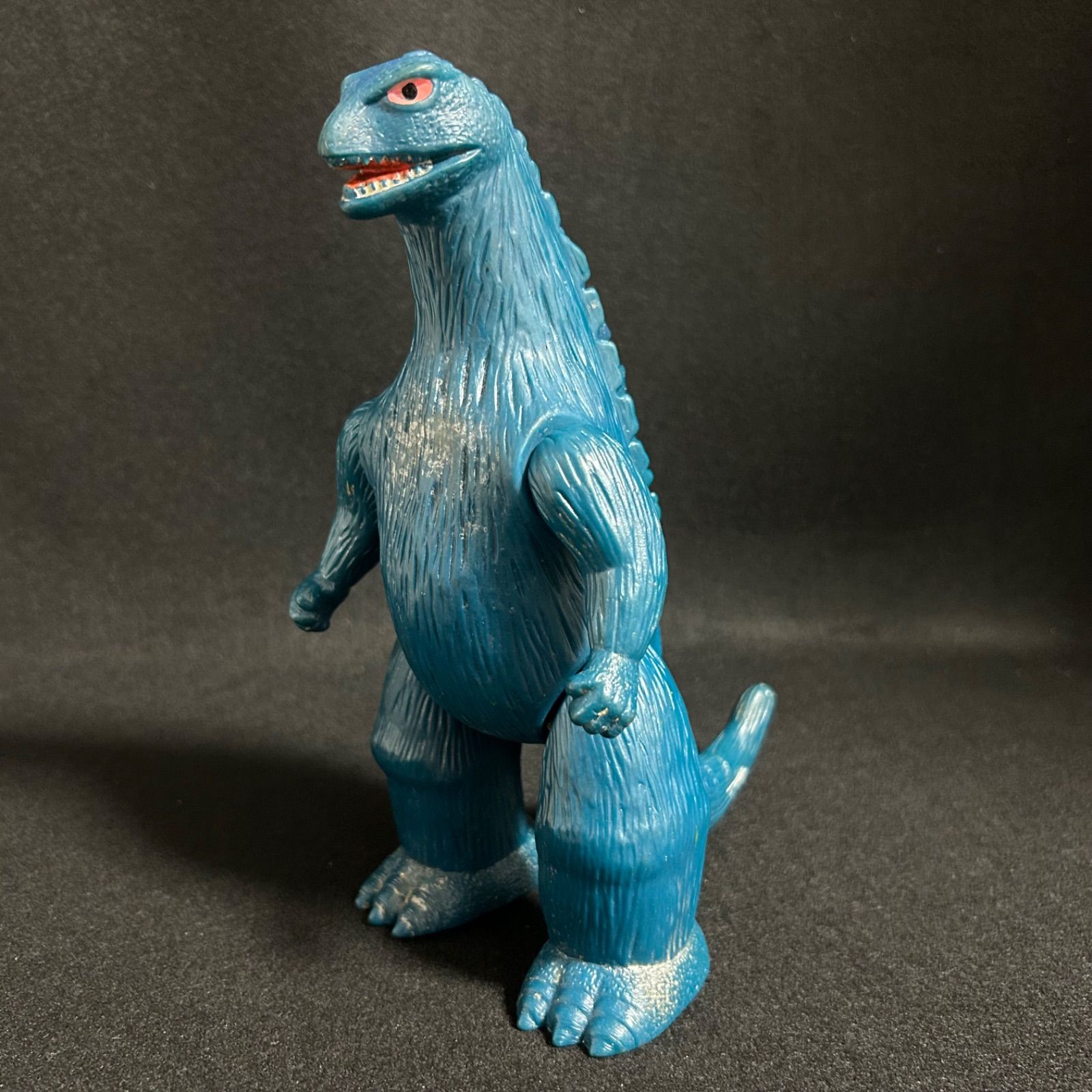 マルサン 電撃怪獣大作戦 ゴジラ　1966 東宝　赤目　レトロ マルサン 電撃怪獣大作戦 ゴジラ フィギュア 1966 東宝 赤目 レトロ ソフビ