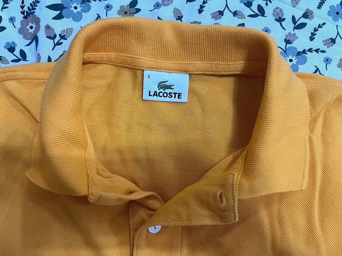LACOSTE(ラコステ) メンズ オレンジ PK カラーショートスリーブ