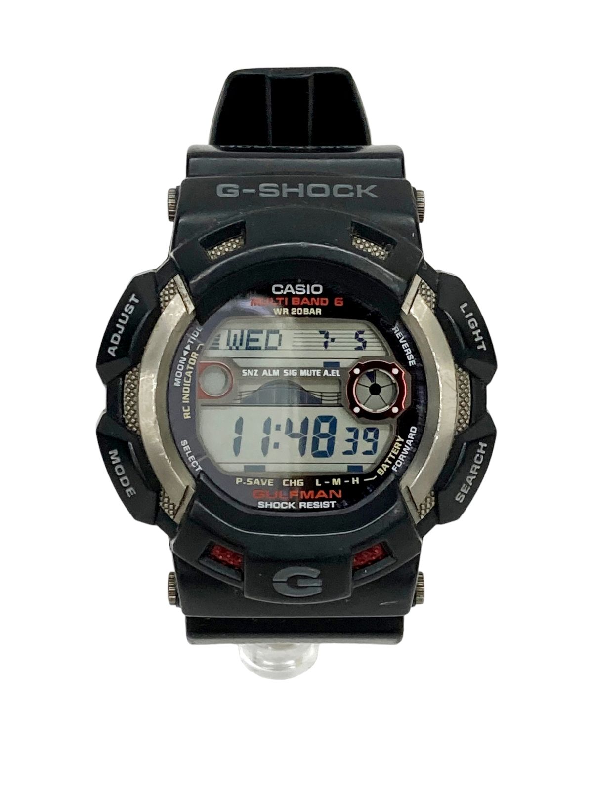 CASIO G-SHOCK ガルフマンデジタル腕時計 ブラック CASIO (カシオ) G-SHOCK Gショック MASTER OF G GULFMAN