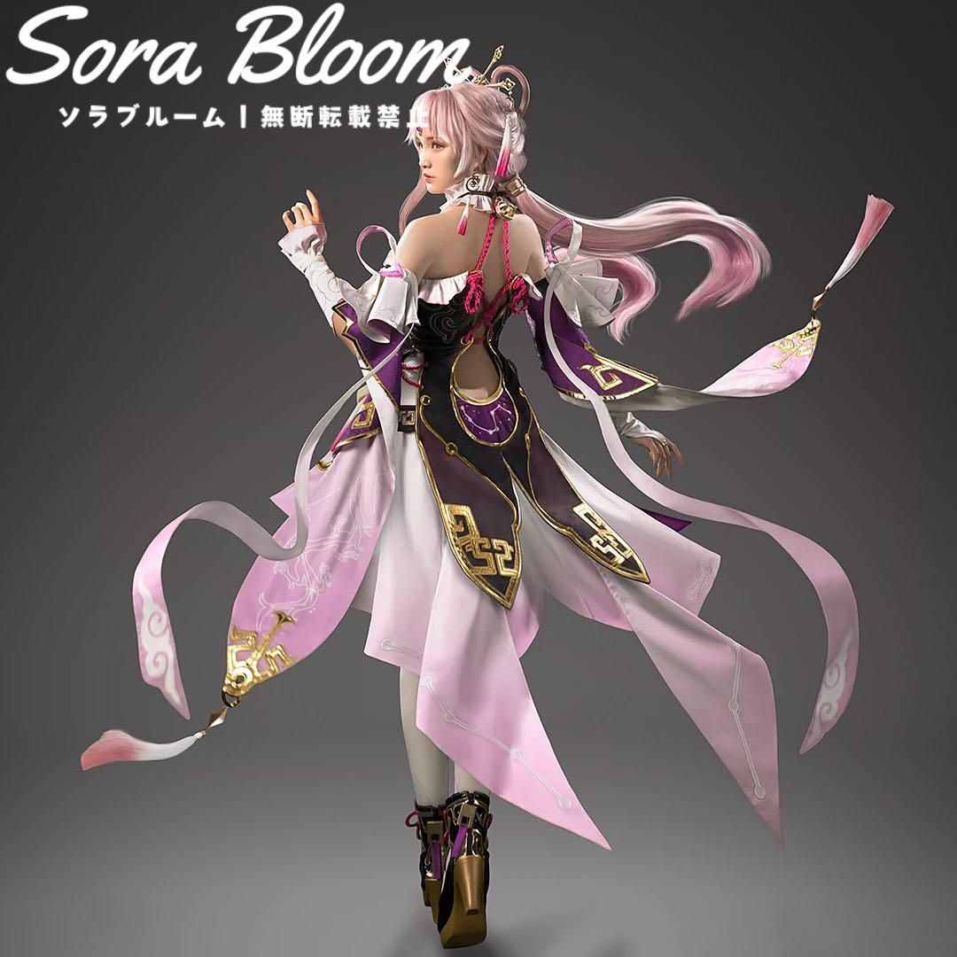 新品・未使用】崩壊スターレイル 符玄 コスプレ衣装※ウィッグ 靴 新品・未使用】崩壊スターレイル 符玄 コスプレ衣装※ウィッグ 靴