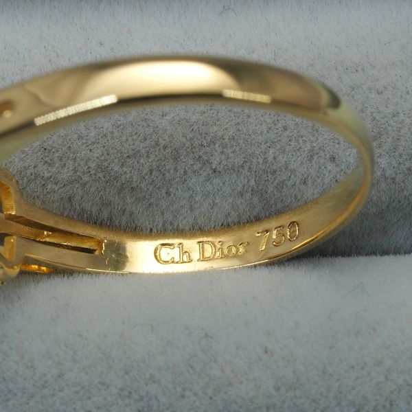 ディオール リング ダイヤ ダイヤモンド 0.68ct 12号 K18YG 176159 FORTGASGNV_COM_BR