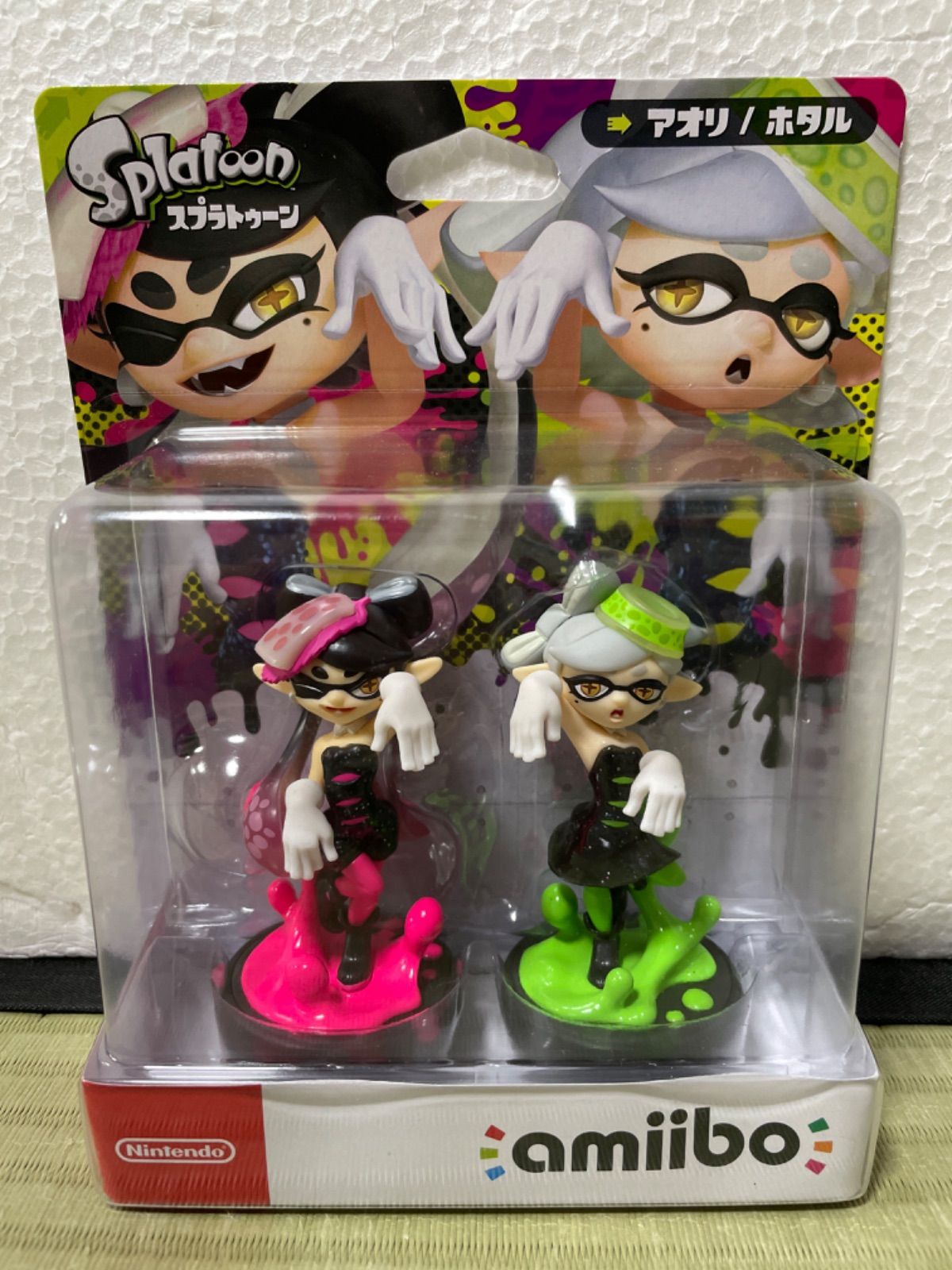 日本未入荷 amiibo スプラトゥーン アオリ ホタル シオカラーズセット