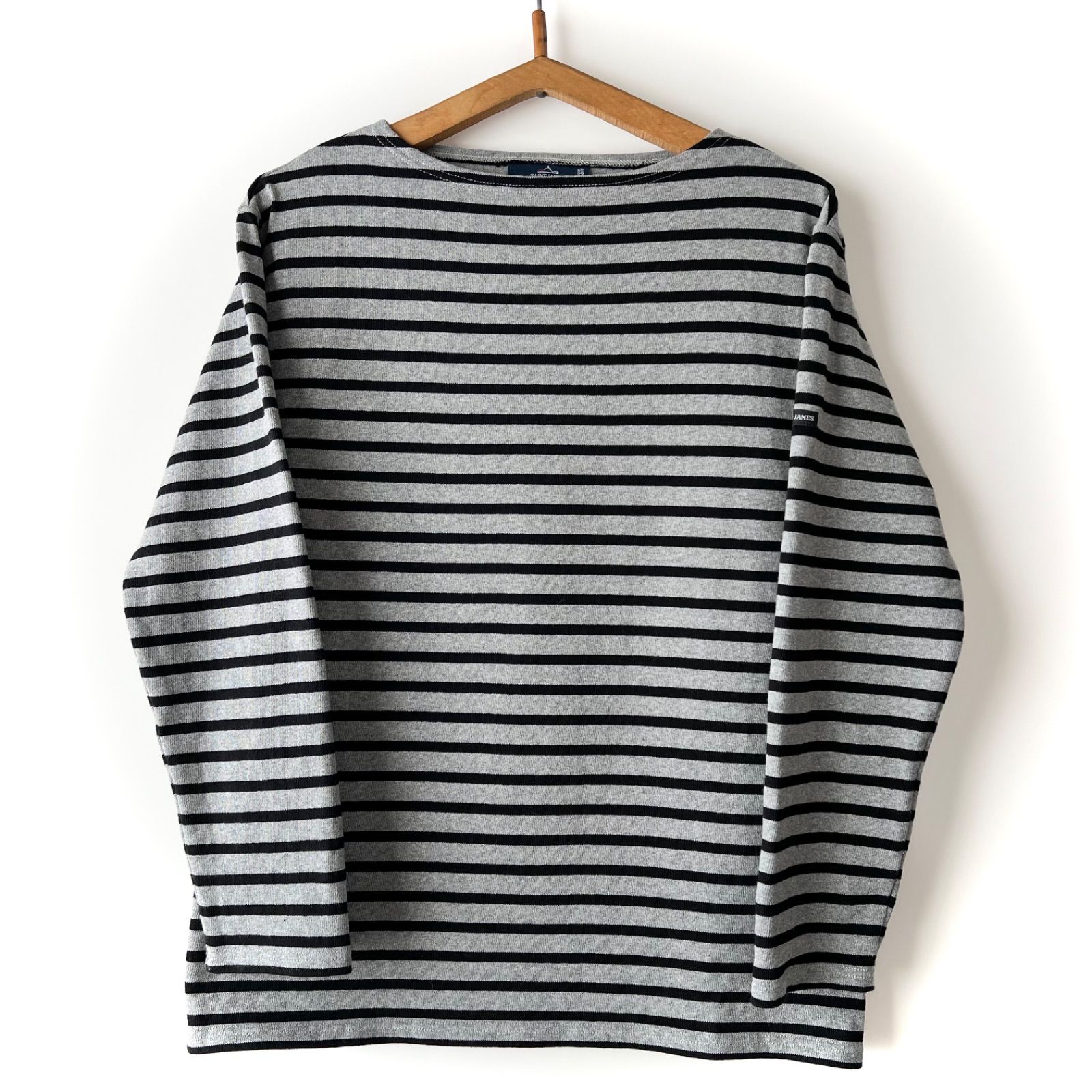 SAINT JAMES ouessant gray/black T4 - メルカリ