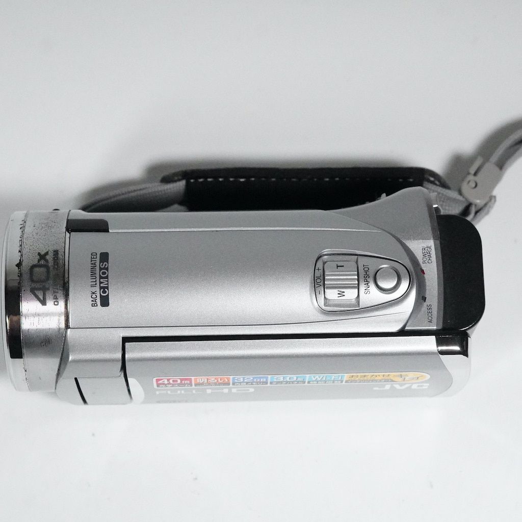 JVC Victor Everio GZ-EX270-S シルバー 動作OK 返金保証 /1792 JVC