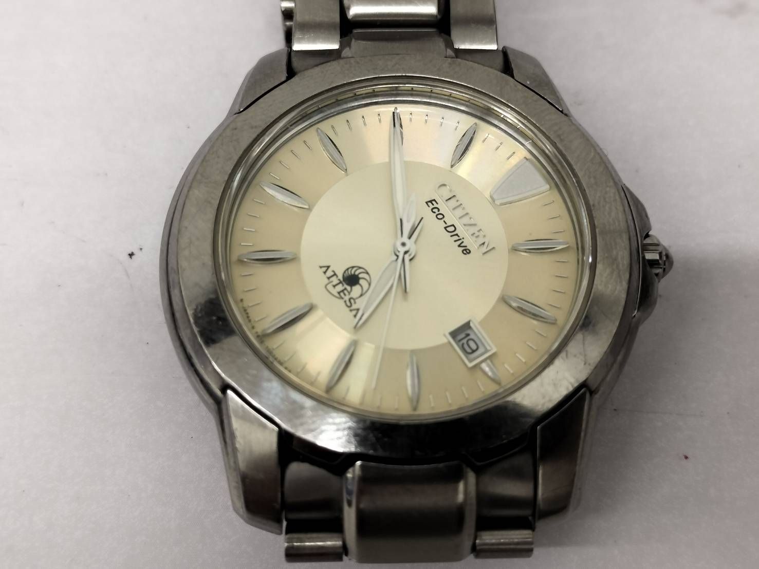 新品】シチズン おおきく CITIZEN wena 腕時計 メンズ BZ1054-04E