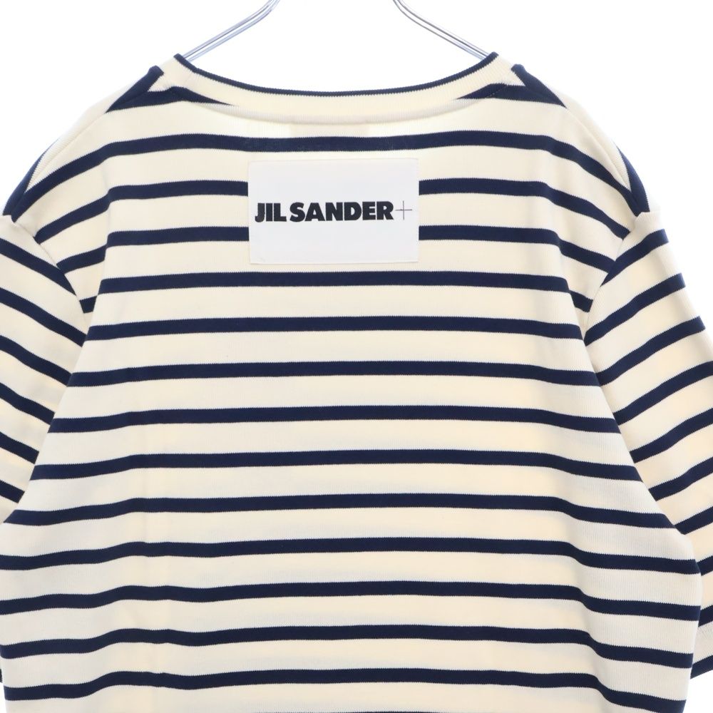 JIL SANDER+　 バックロゴ 半袖ボーダーカットソー 楽天市場】【最大2万円OFFクーポン対象・11/29～12/1限定】JIL SANDER+