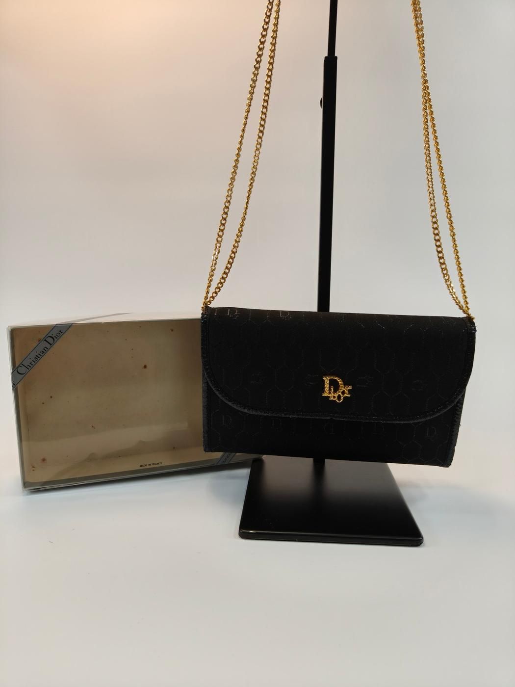 Dior ハニカム柄 ショルダーバッグ アクセサリーポーチ 9786 Dior ディオール ヴィンテージ ハニカム柄 ショルダーバッグ