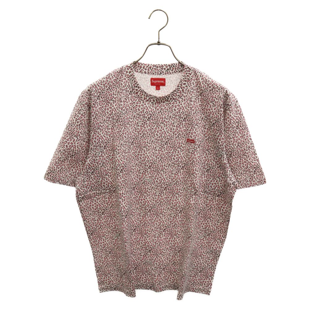 supreme レオパード　スモールロゴカットソー SUPREME (シュプリーム) 22SS Small Box Tee Leopard スモールボックス