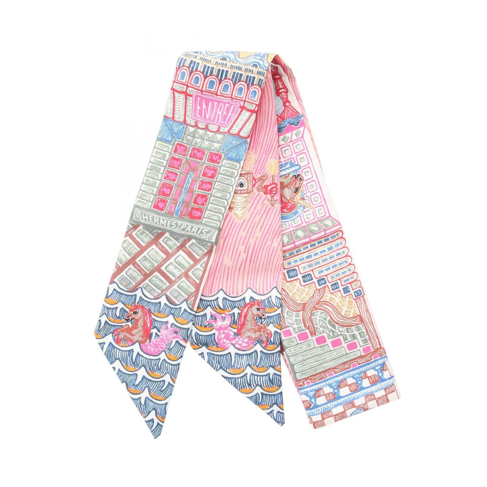 エルメス シルクスカーフ ツイリー スーパー・シルク・クエスト